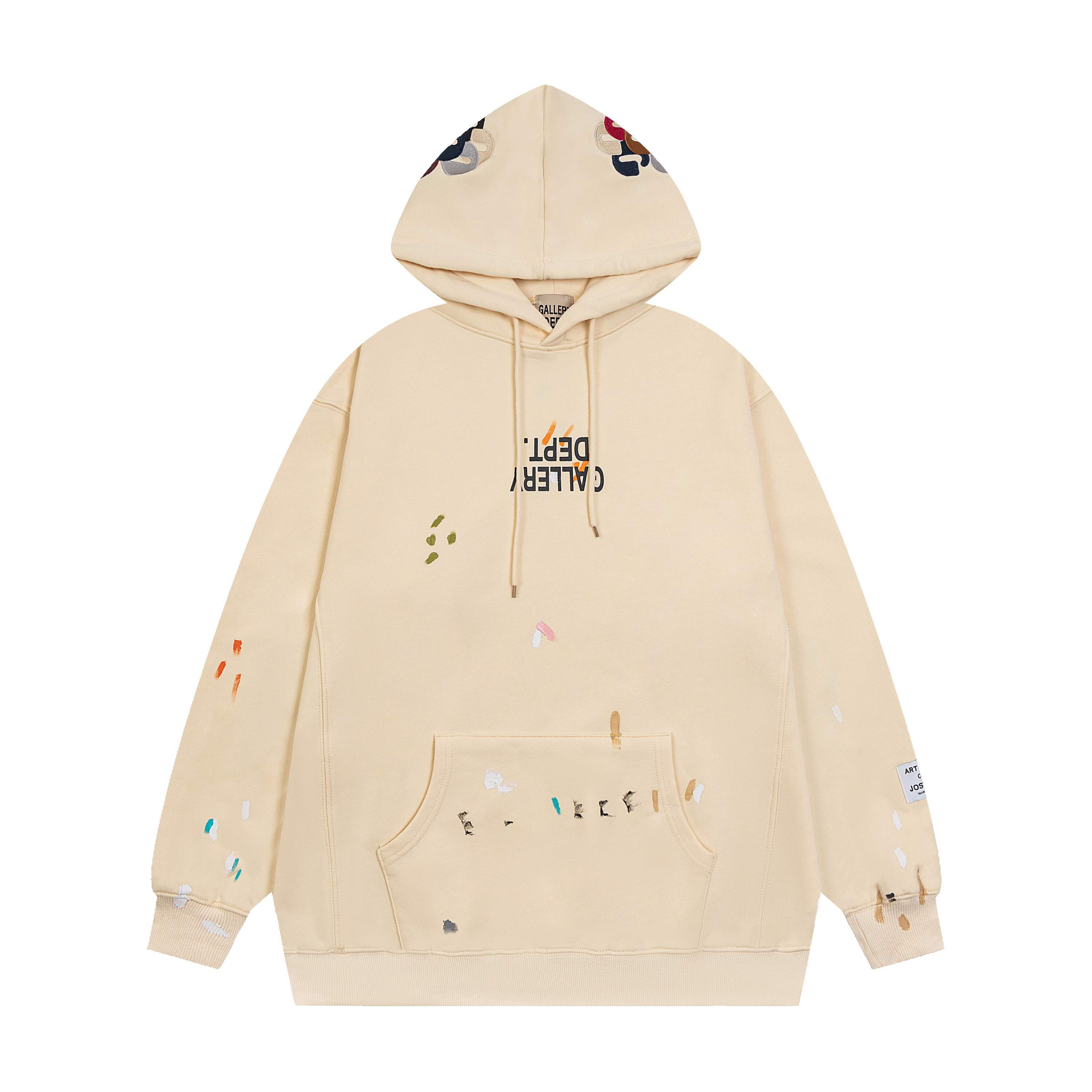 GALLERY DEPT New Hooded Sweatshirt G394