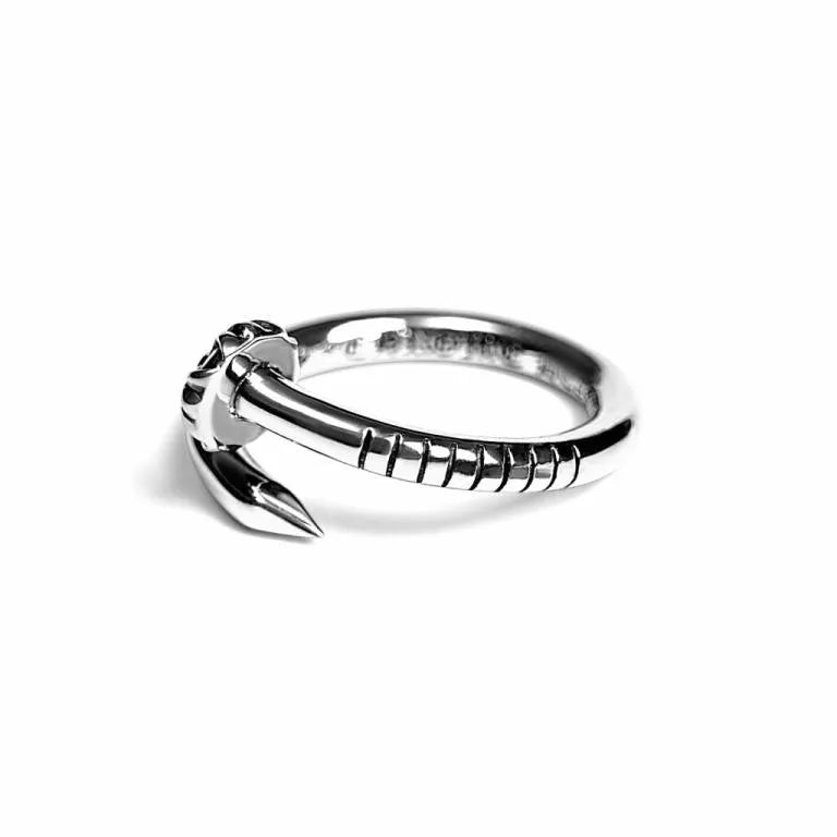 Chrome-Hearts NAIL RING 鈥�CROSSBALL -56