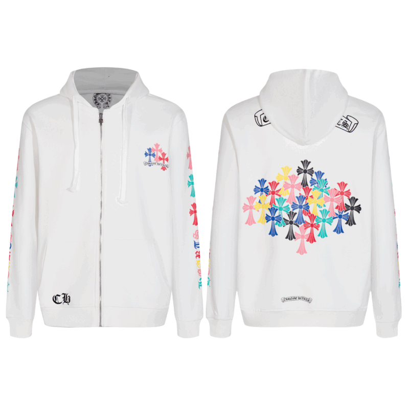 CHROME-HEARTS ZIP-UP Hoodie K5015