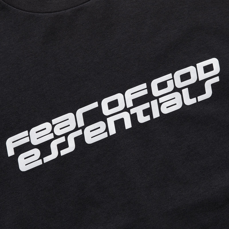 Fear Of God Essentials Ponte 90's L/S Tee - Vintage Black