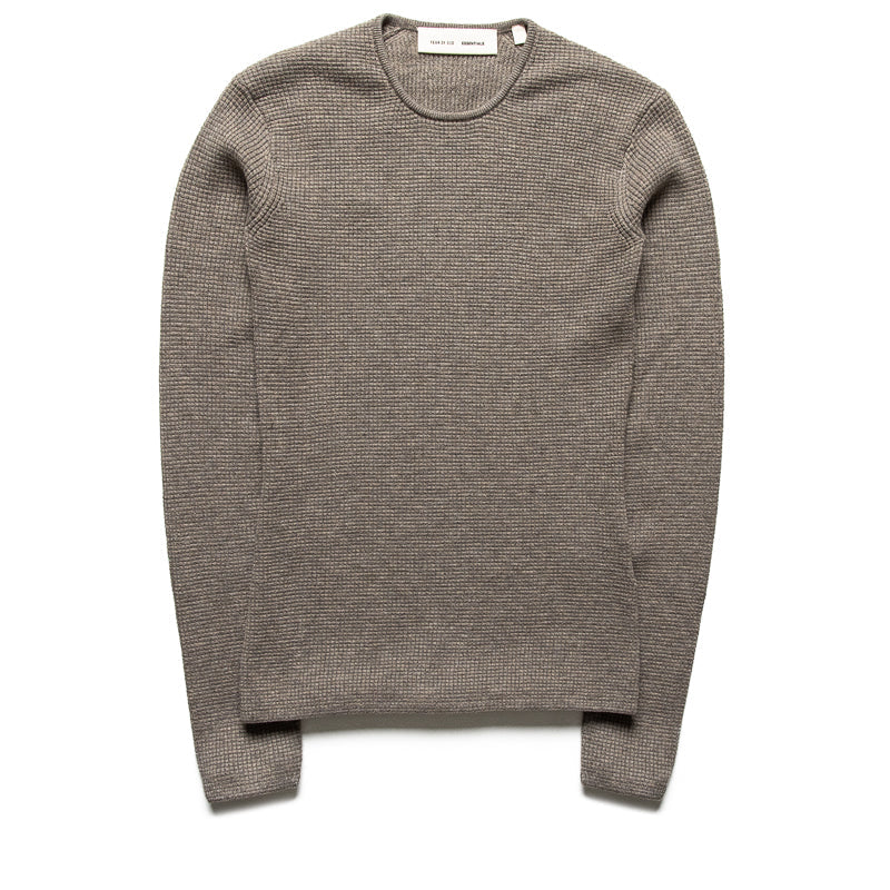 Women's Fear Of God Essentials Waffle L/S Top - Homestead Heather