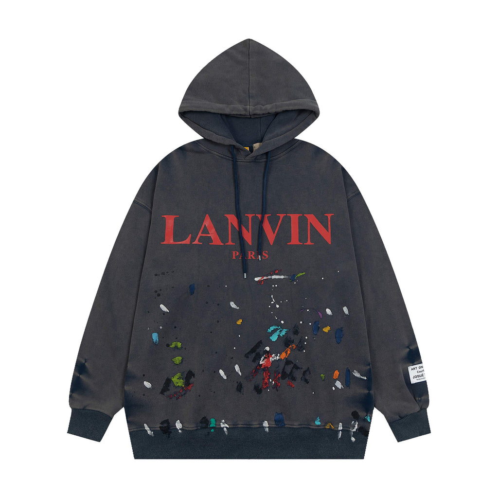 GALLERY DEPT  New Hooded Sweatshirt G393-1