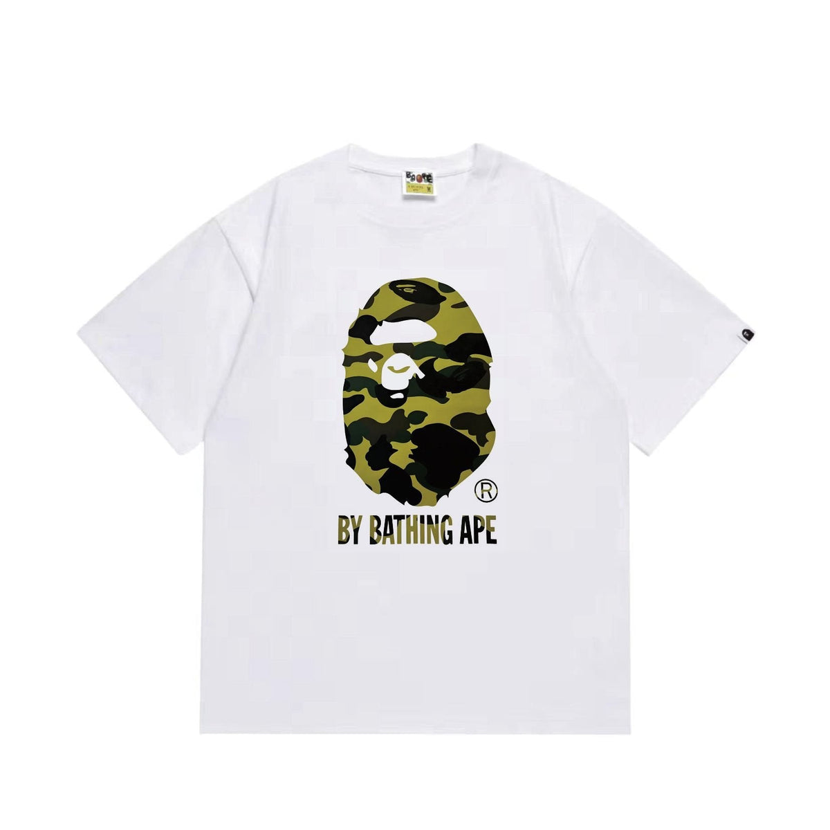 BAPE Camo Head Graphic Short-Sleeve T-Shirt