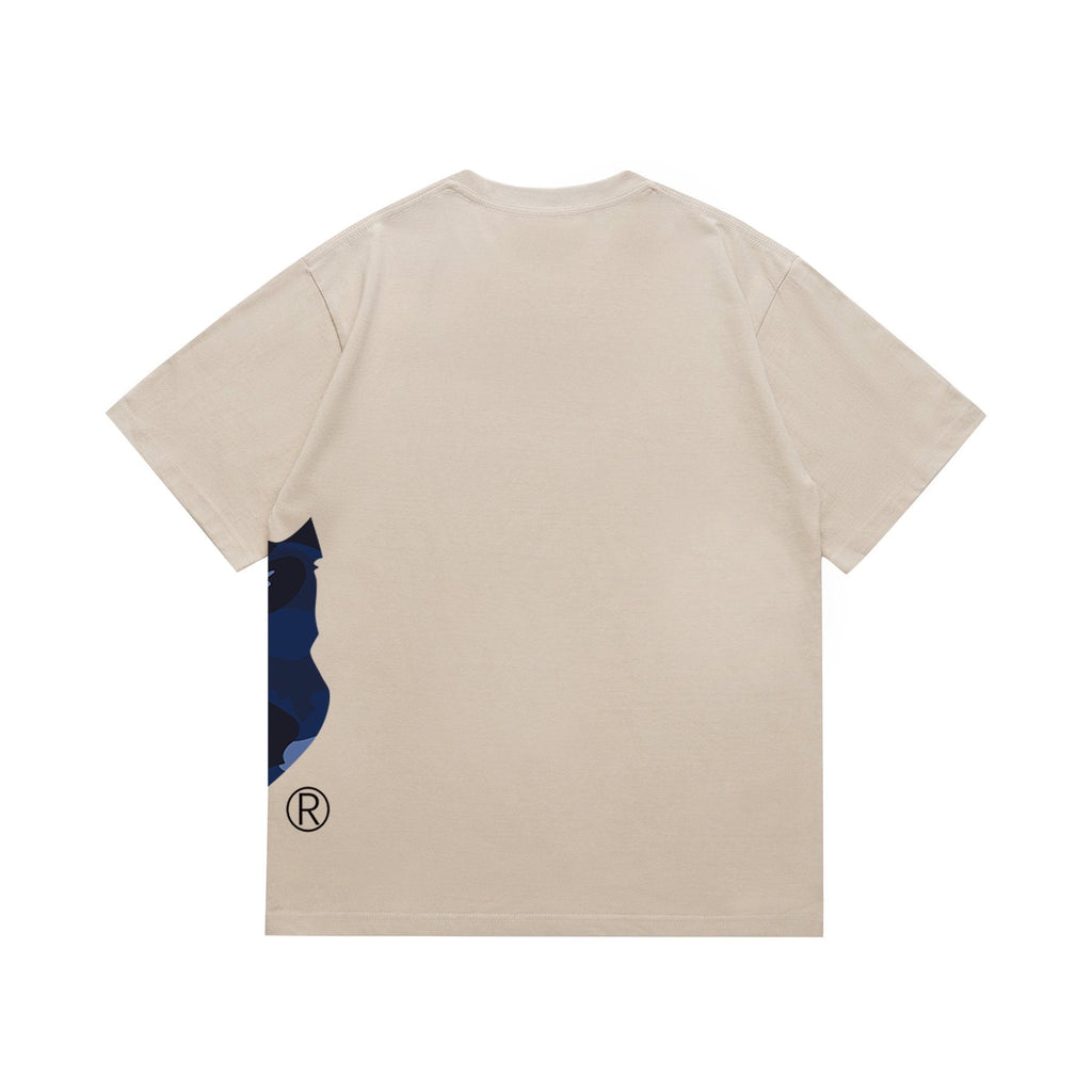 BAPE Blue Camo Side Graphic T-Shirt