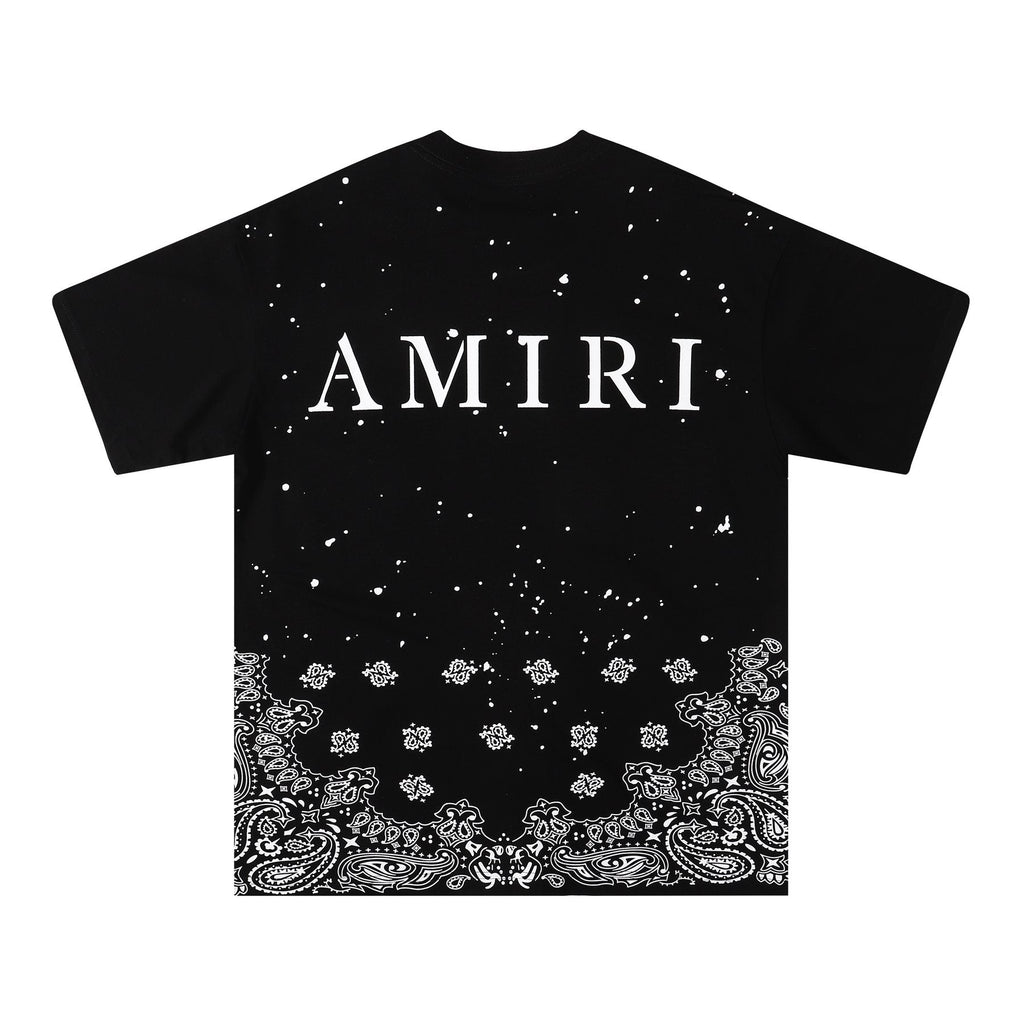 AMIRI Bandana Hem Graphic T-Shirt