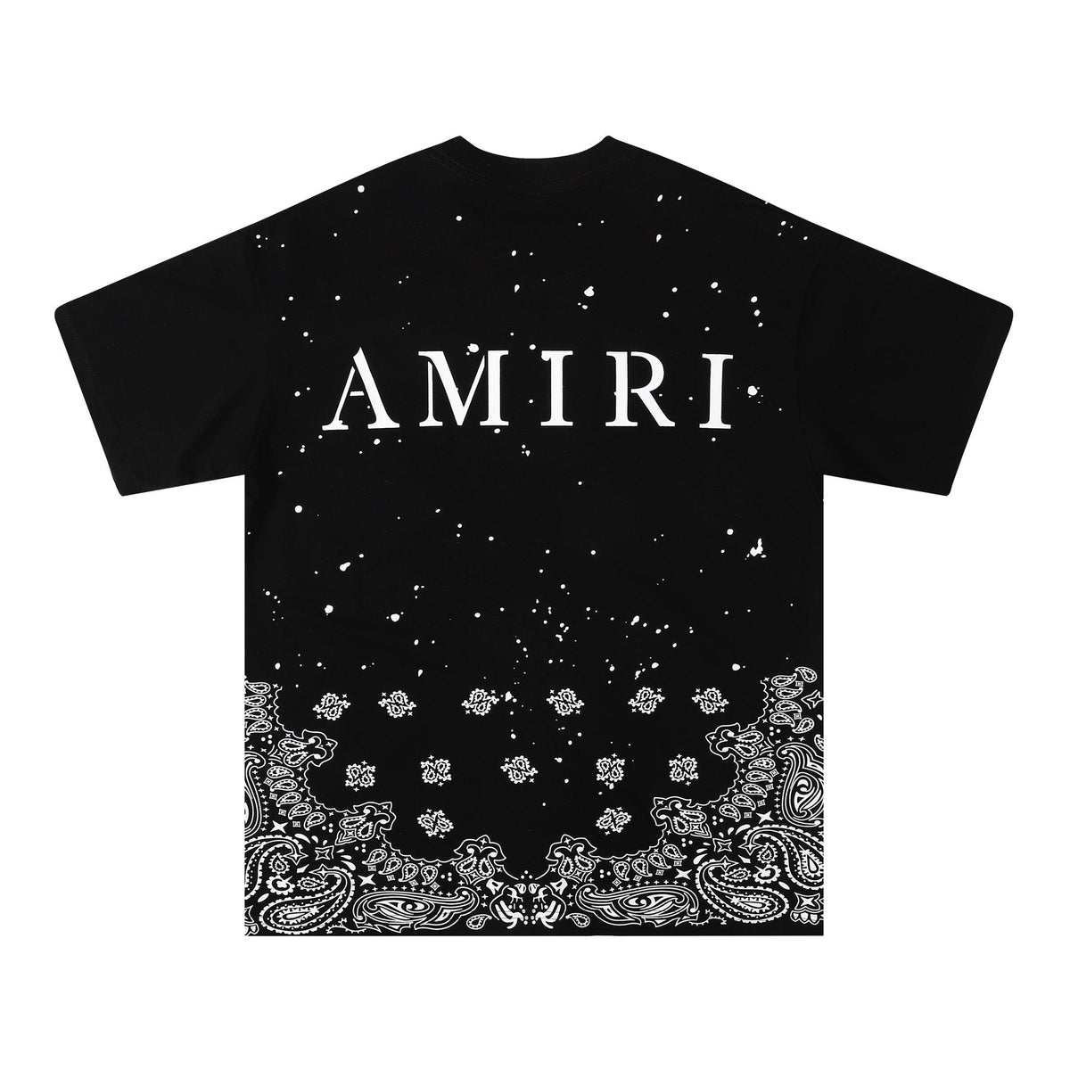 AMIRI Bandana Hem Graphic T-Shirt
