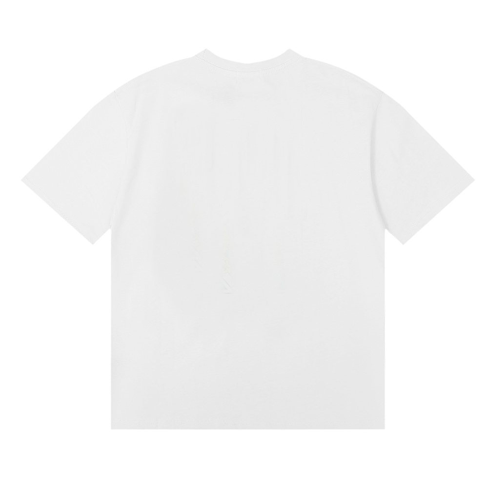 AMIRI Blue Wordmark Short-Sleeve T-Shirt