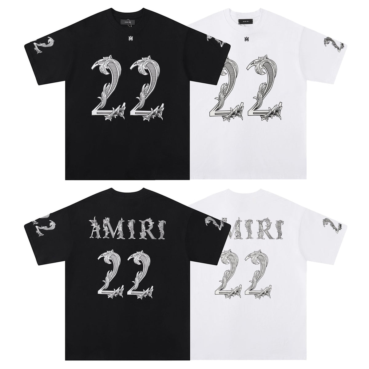 AMIRI Number Graphic Short-Sleeve T-Shirt