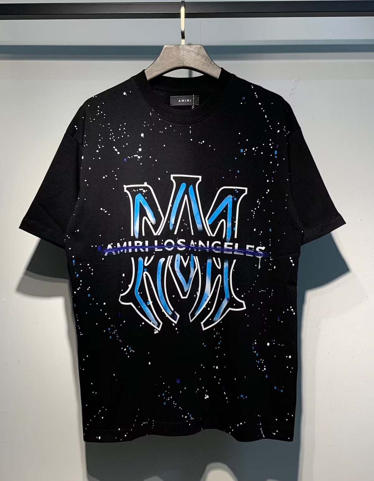 AMIRI Los Angeles Paint-Splatter Graphic T-Shirt