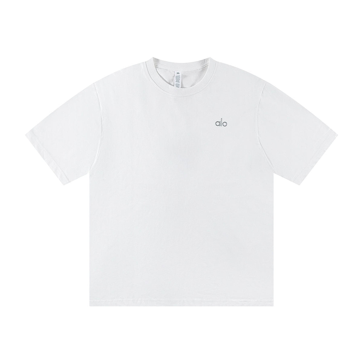 alo Solid Logo T-Shirt & Shorts Set
