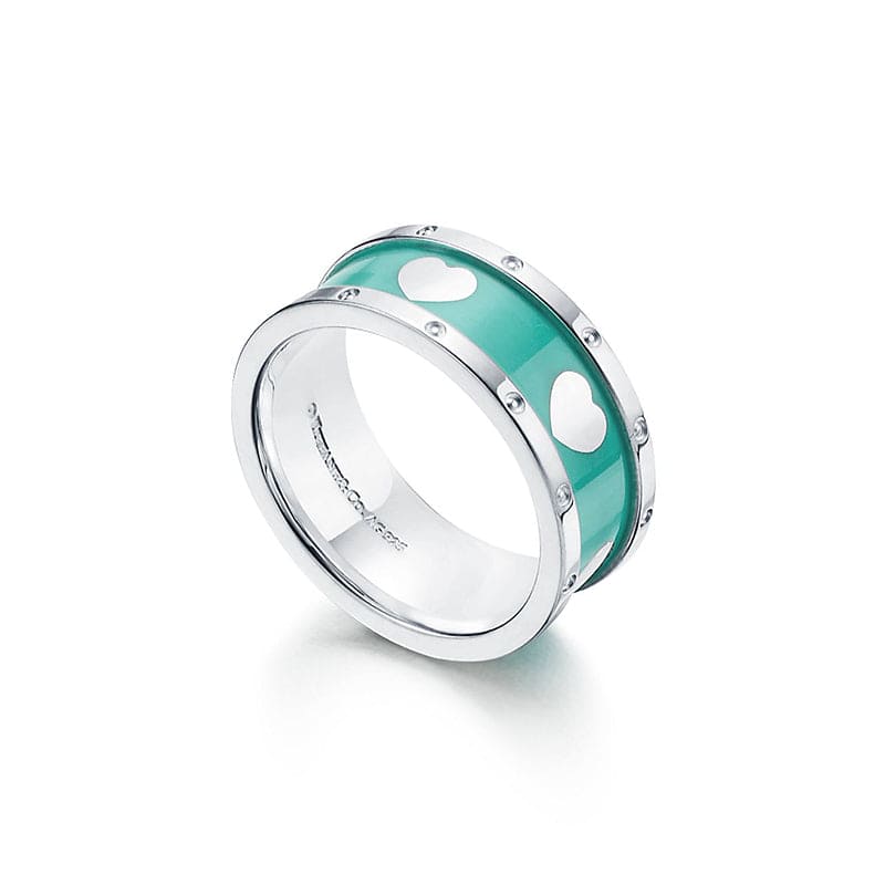 Cartier Blue Love Heart Ring