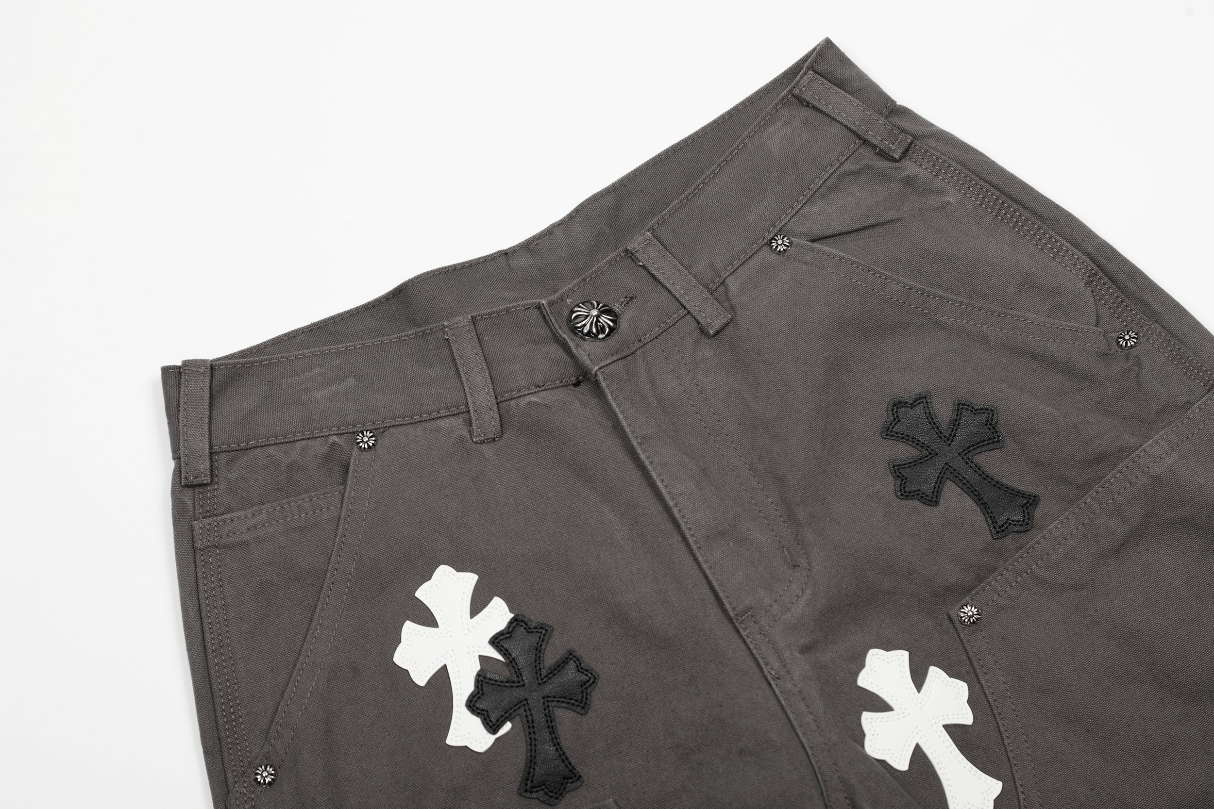 Chrome-Hearts NEW Pants 8165
