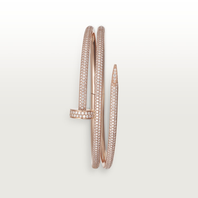 Cartier Juste Un Clou Pavé Bangle Bracelet