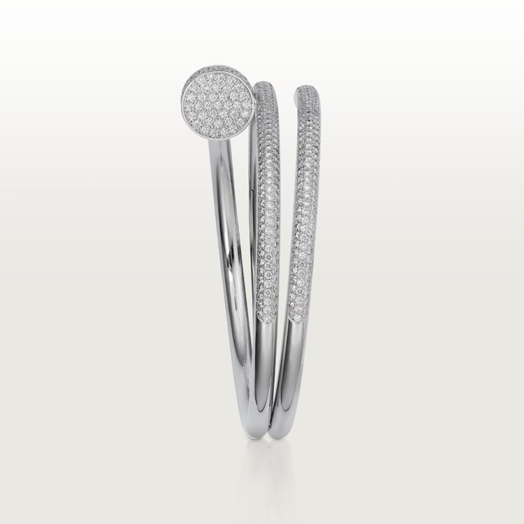 Cartier Juste Un Clou Pavé Bangle Bracelet