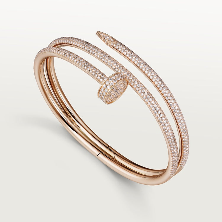 Cartier Juste Un Clou Pavé Bangle Bracelet