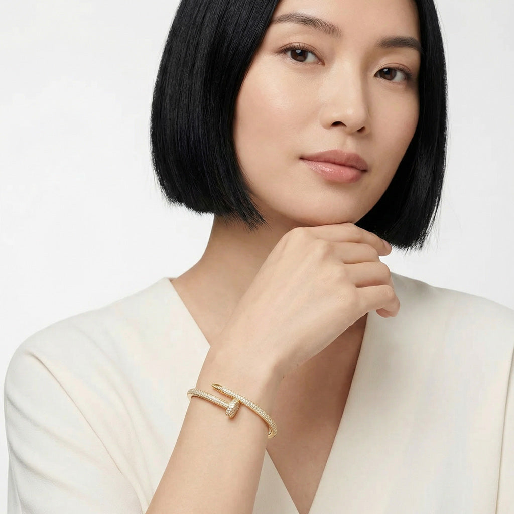 Cartier Juste Un Clou Pavé Bracelet