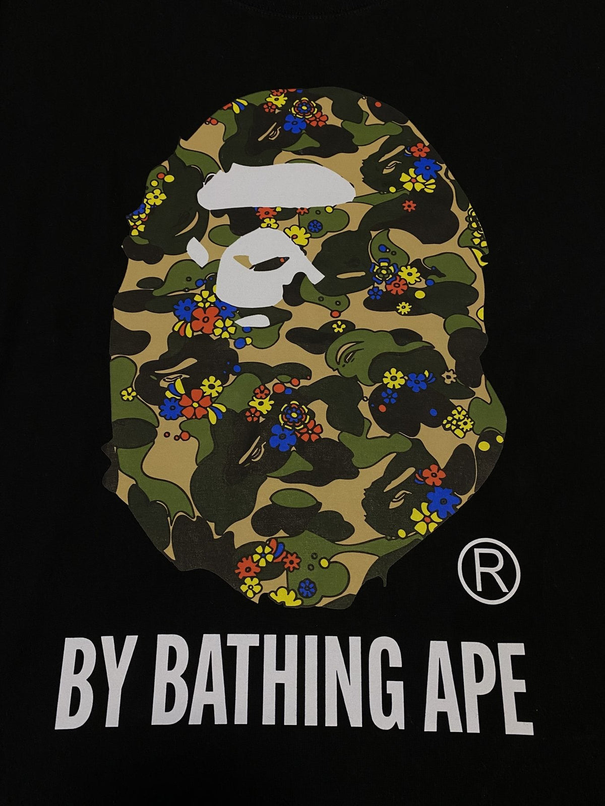 BAPE Camo Ape-Head Graphic Short-Sleeve T-Shirt