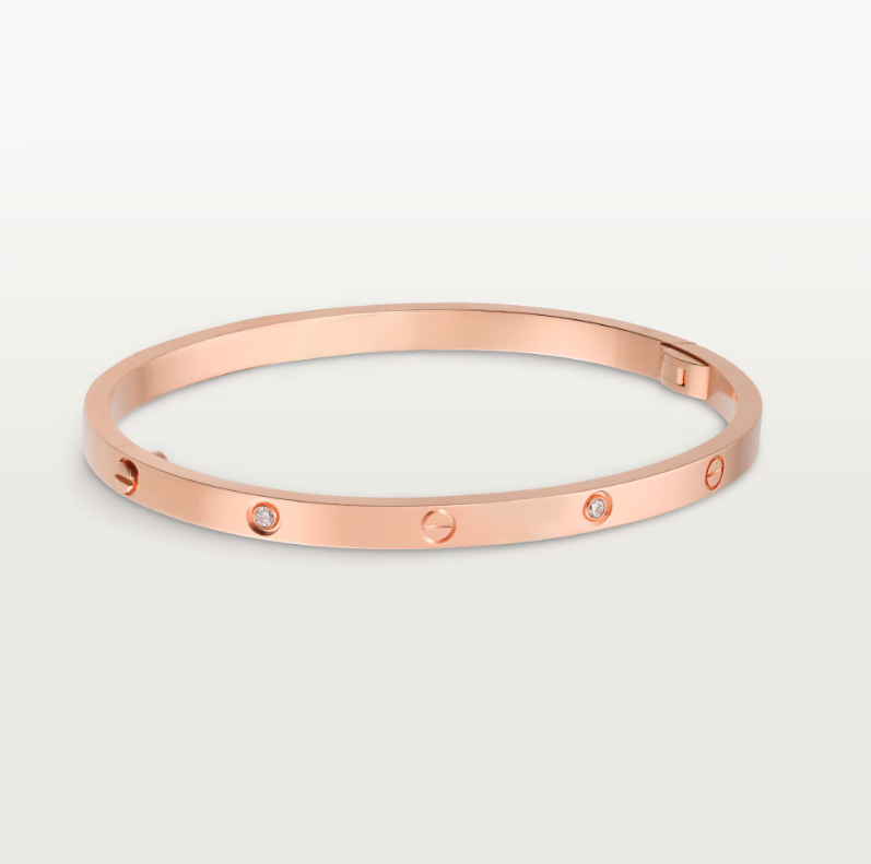 Cartier Small 4 Diamonds Love Bracelet