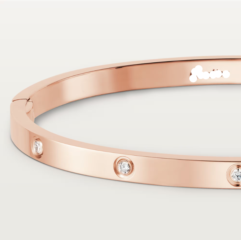 Cartier Small 10 Diamonds Love Bracelet Timeless Luxury