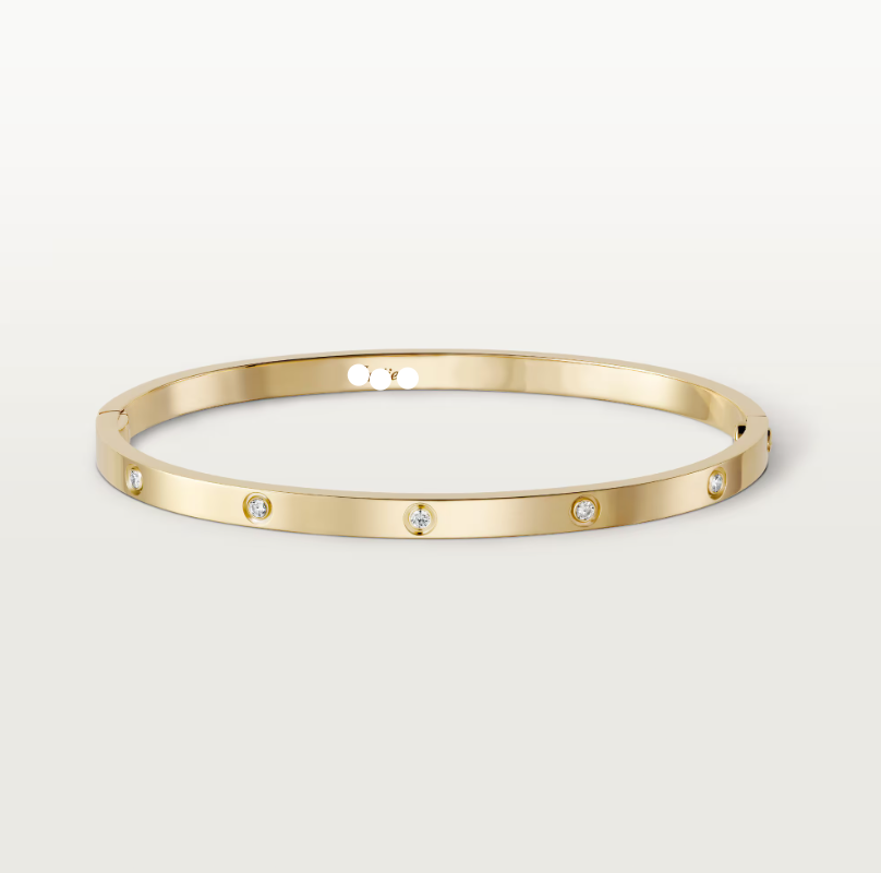 Cartier Small 10 Diamonds Love Bracelet Timeless Luxury