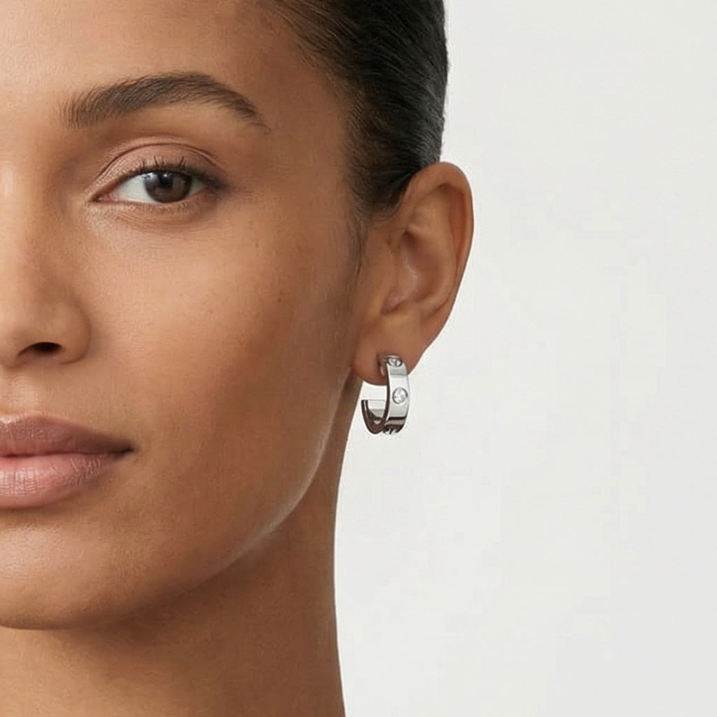 Cartier Love Hoop Earrings