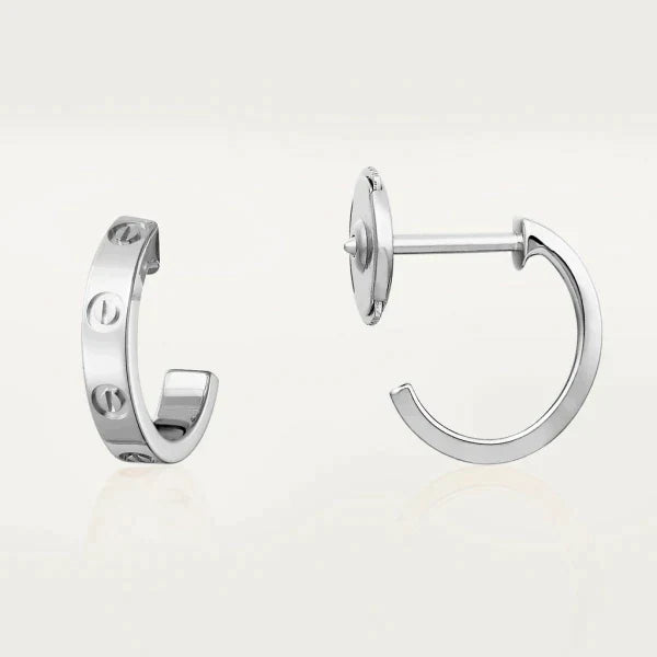 Cartier Love Hoop Earrings 2.65mm