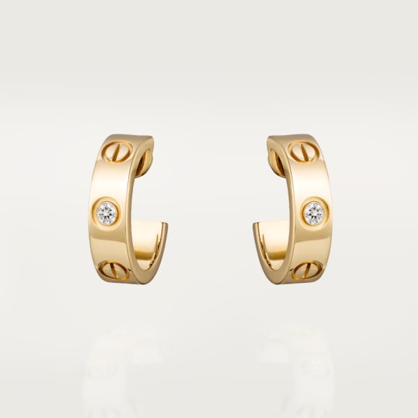 Cartier Love Hoop Earrings