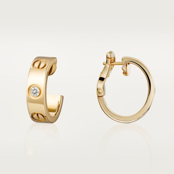 Cartier Love Hoop Earrings