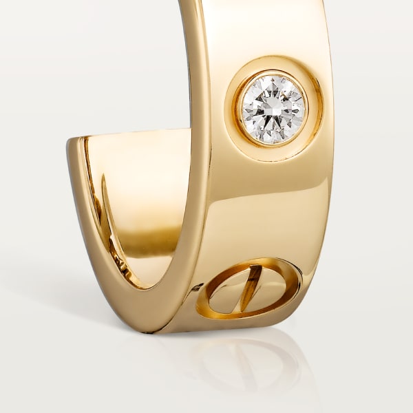 Cartier Love Hoop Earrings