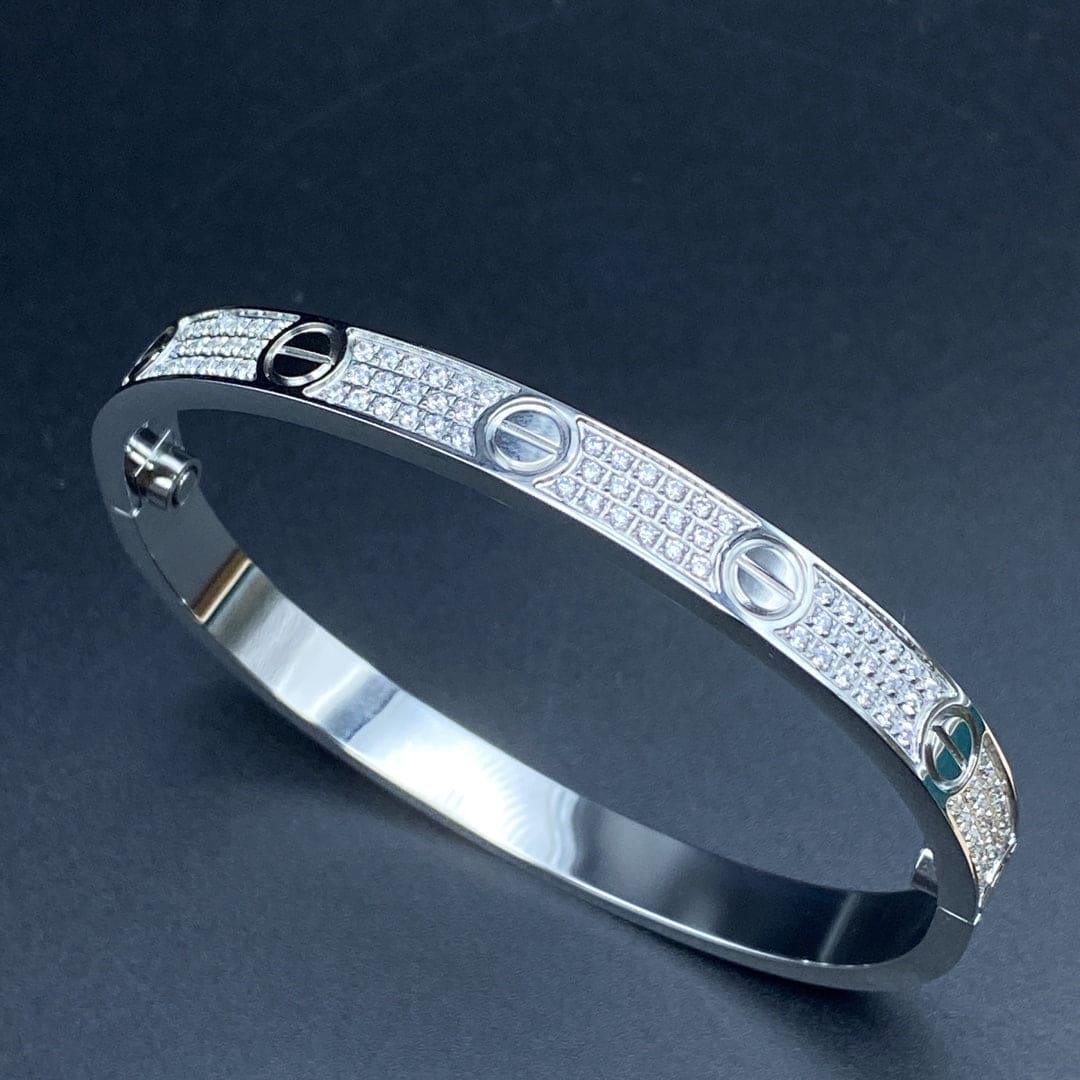 Love Diamonds Paved Bracelet