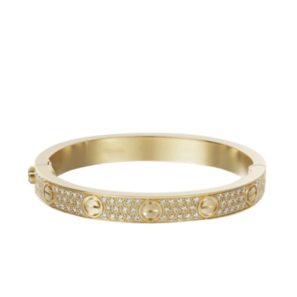 Love Diamonds Paved Bracelet