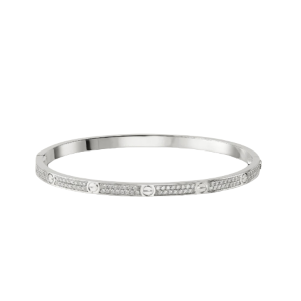 Cartier Small Love Diamonds Paved Bracelet