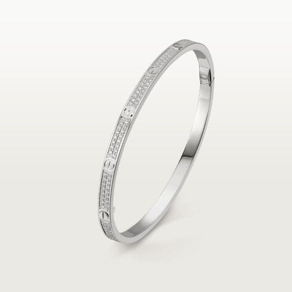 Cartier Small Love Diamonds Paved Bracelet