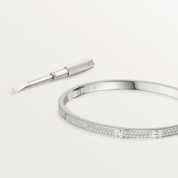 Cartier Small Love Diamonds Paved Bracelet