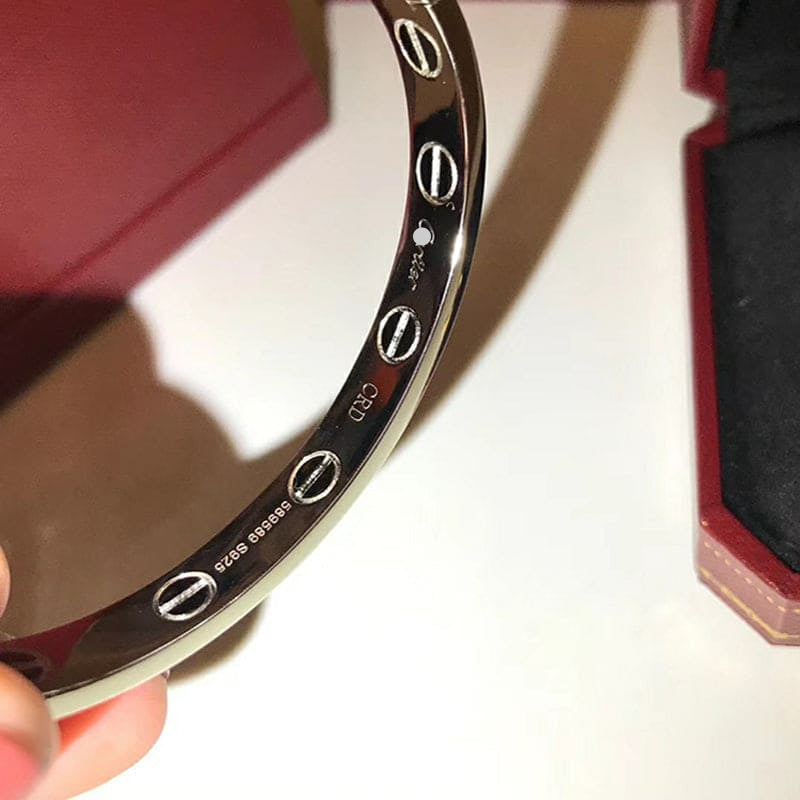 Cartier Love Paved Ceramic Bracelet
