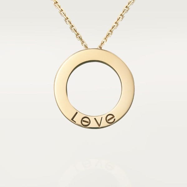 Cartier Love Paved Necklace
