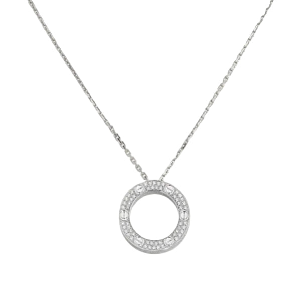 Cartier Love Paved Necklace
