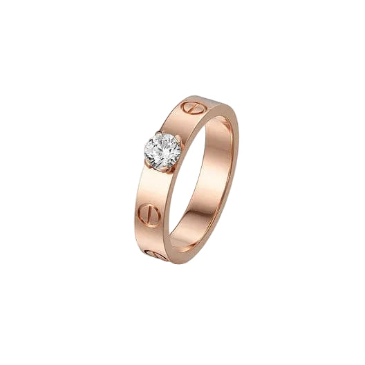 Cartier Love Solitaire Diamond Ring