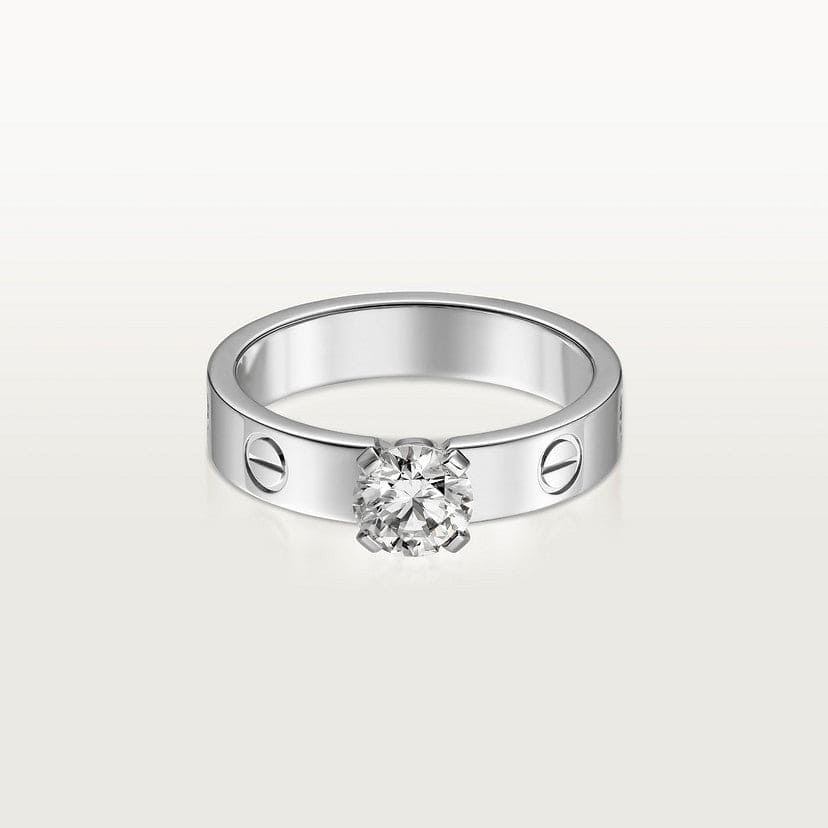 Cartier Love Solitaire Diamond Ring