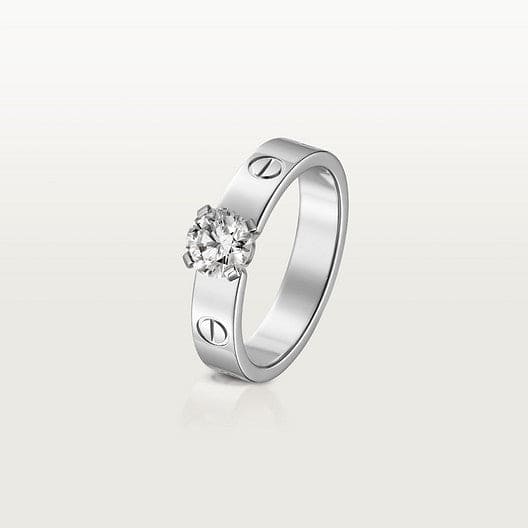 Cartier Love Solitaire Diamond Ring