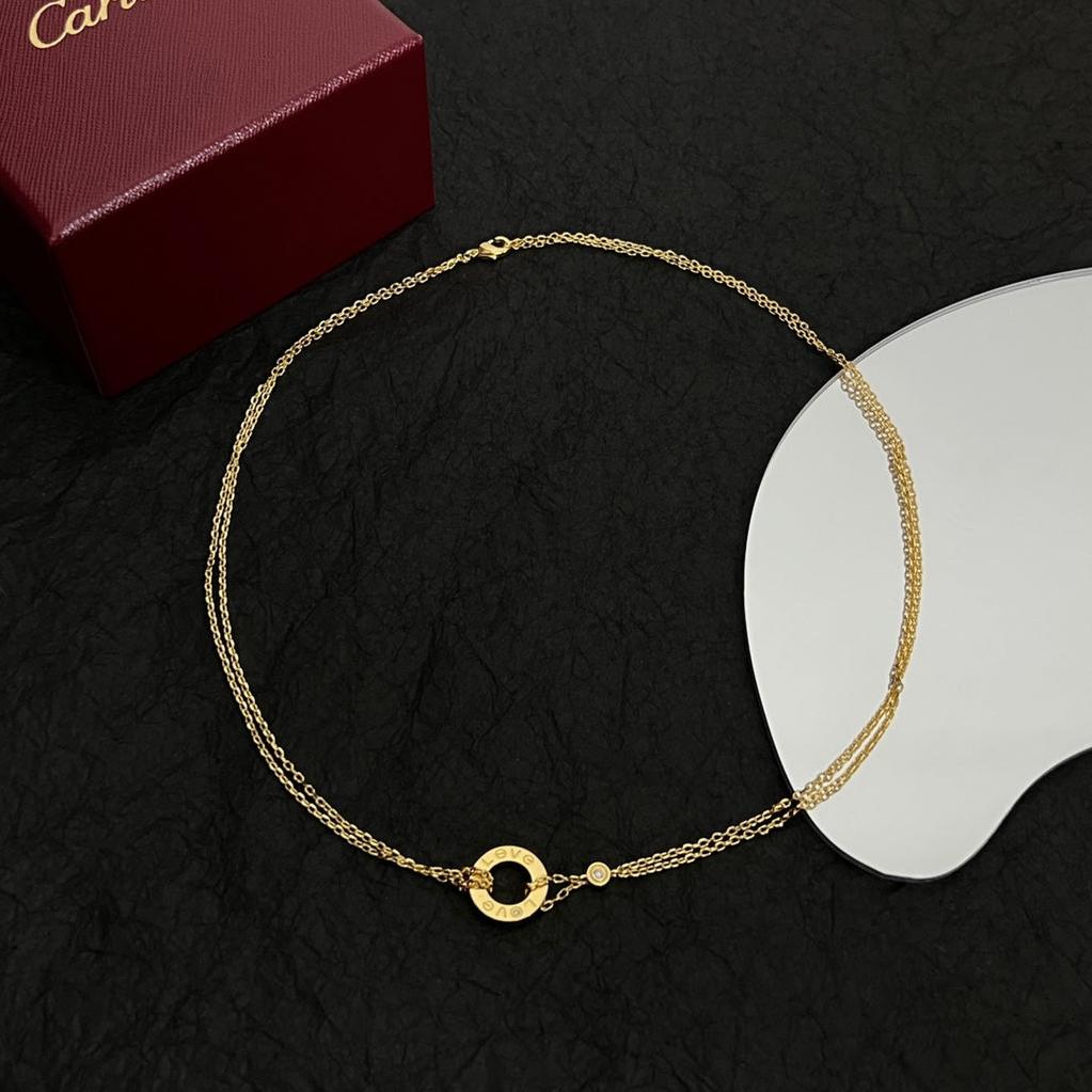 Cartier Love Two Necklace