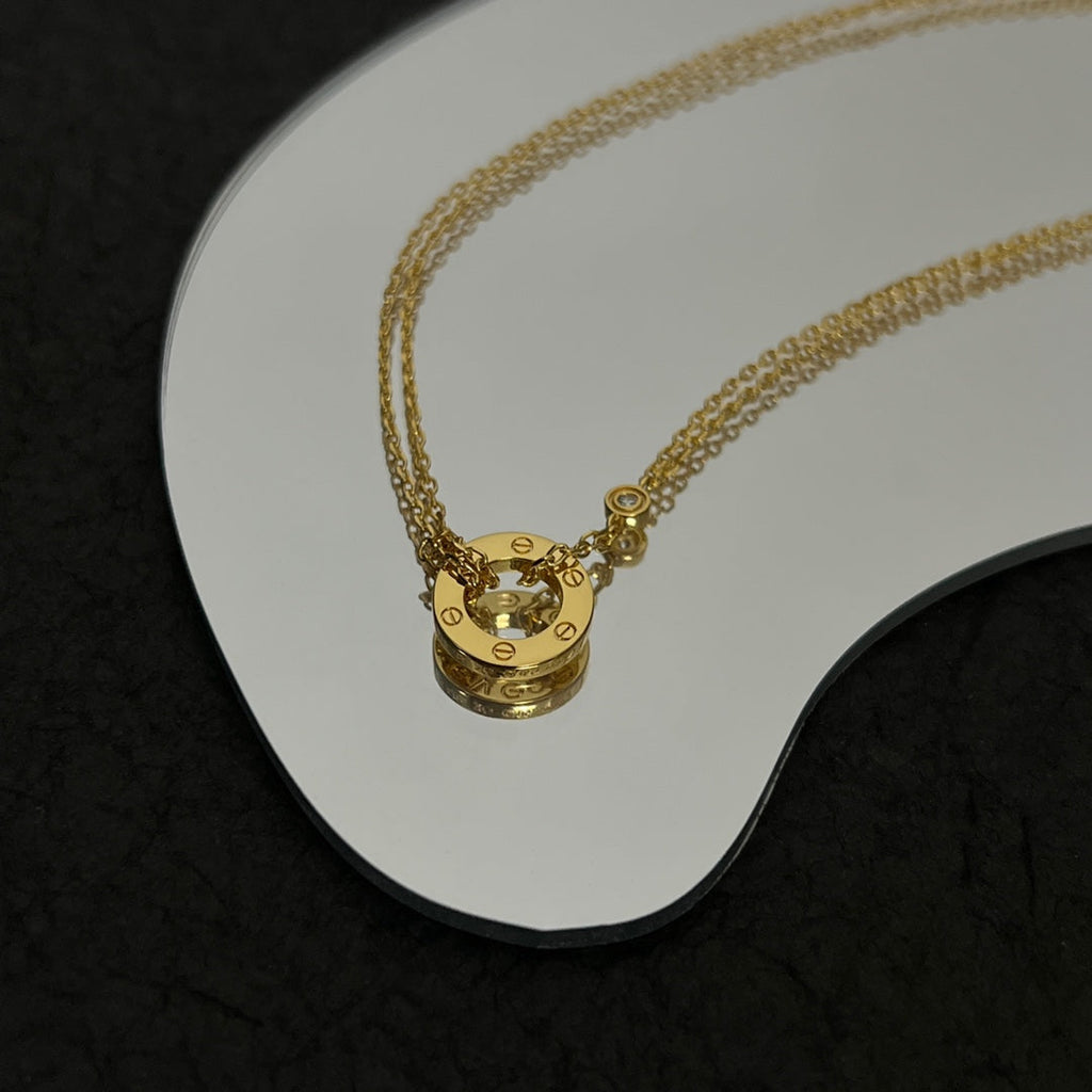 Cartier Love Two Necklace