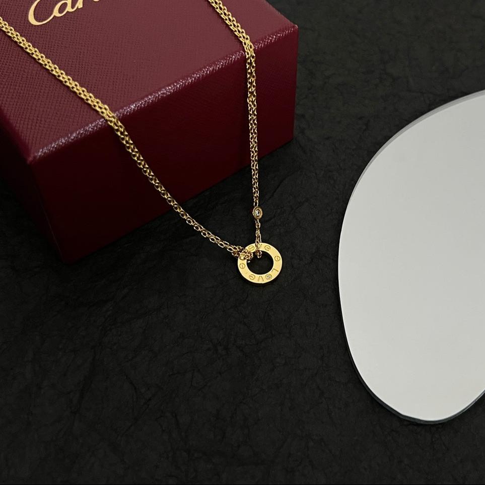 Cartier Love Two Necklace