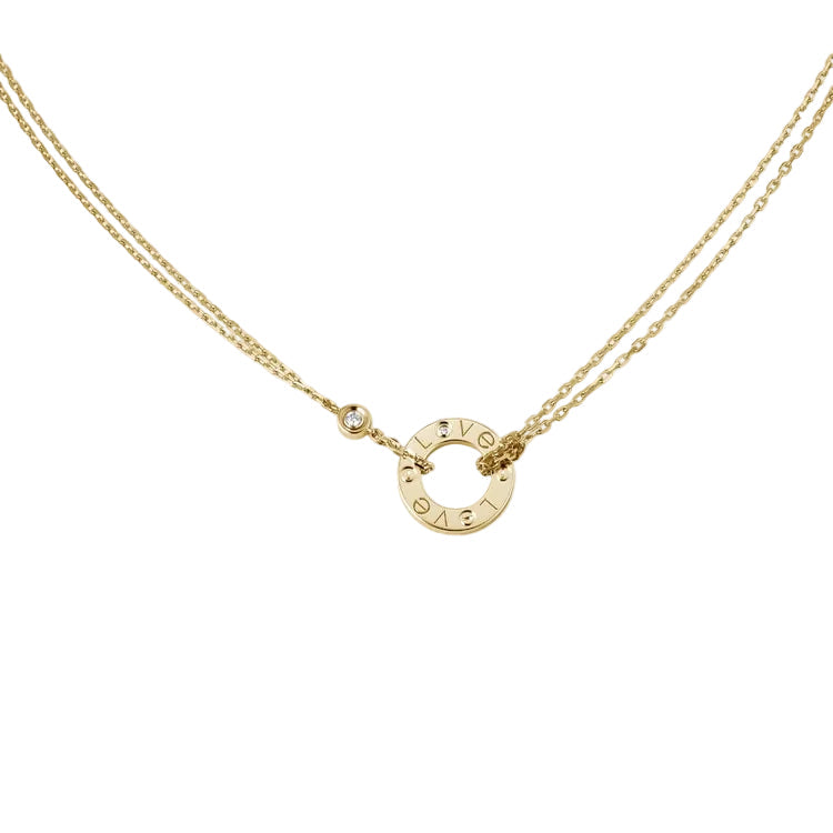 Cartier Love Two Necklace