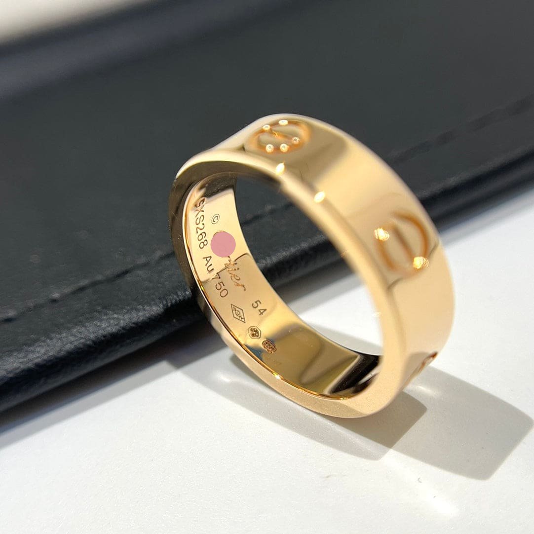 Cartier Love Wedding 6mm Ring Timeless Elegance