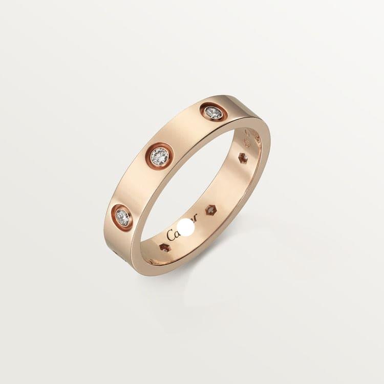 Cartier Love 8 Diamonds Wedding Ring