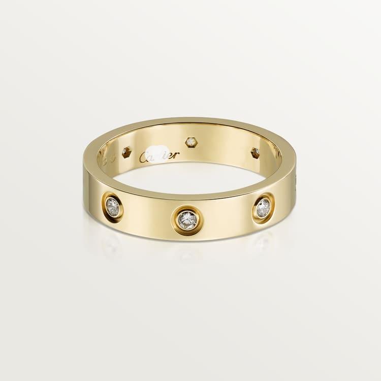 Cartier Love 8 Diamonds Wedding Ring