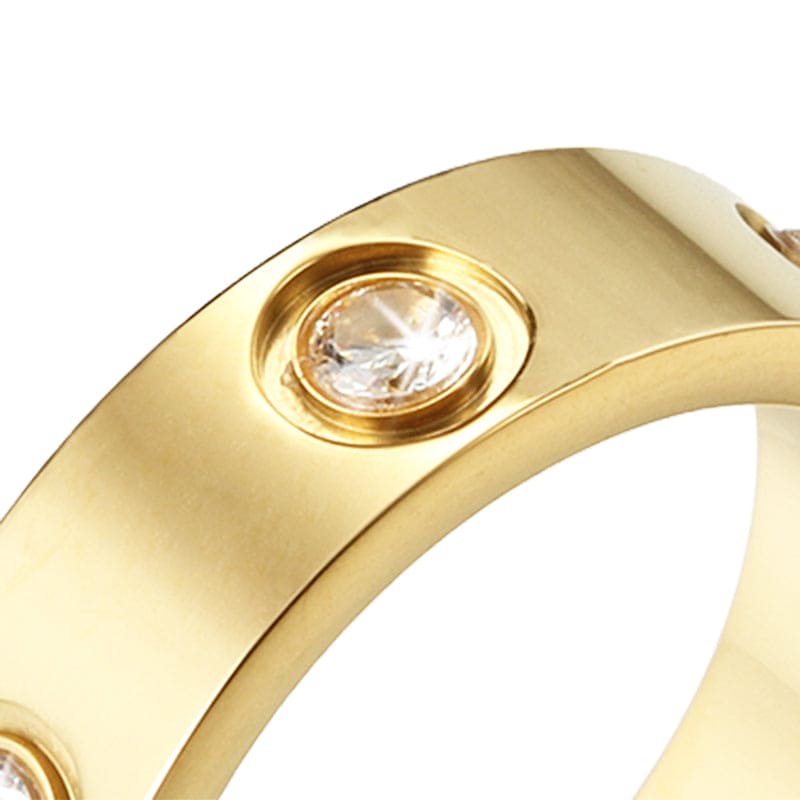 Cartier Love 8 Diamonds Wedding Ring