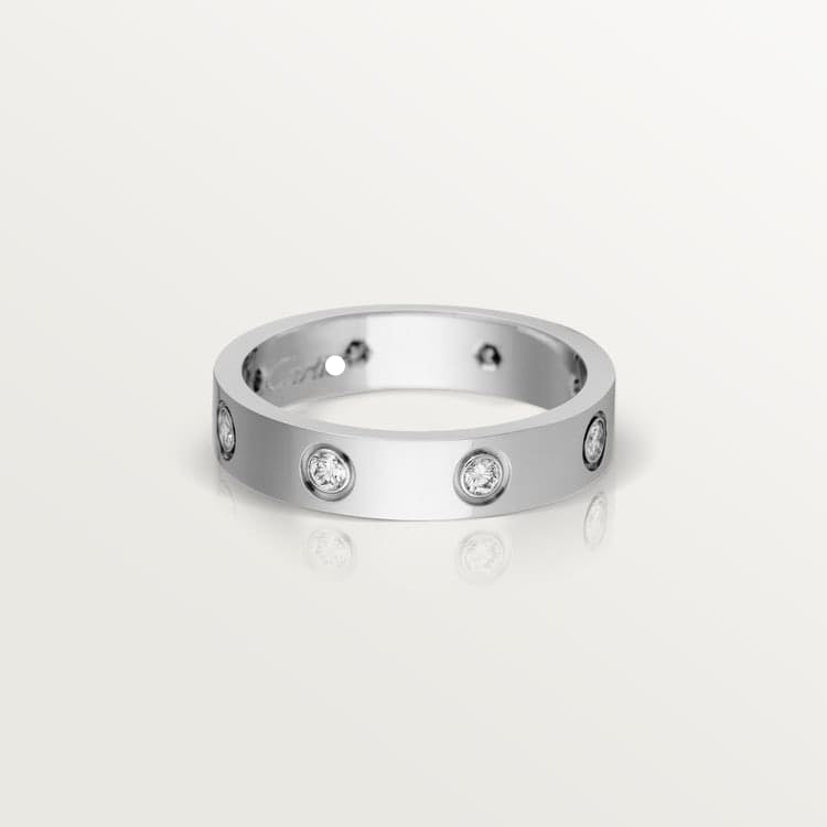 Cartier Love 8 Diamonds Wedding Ring