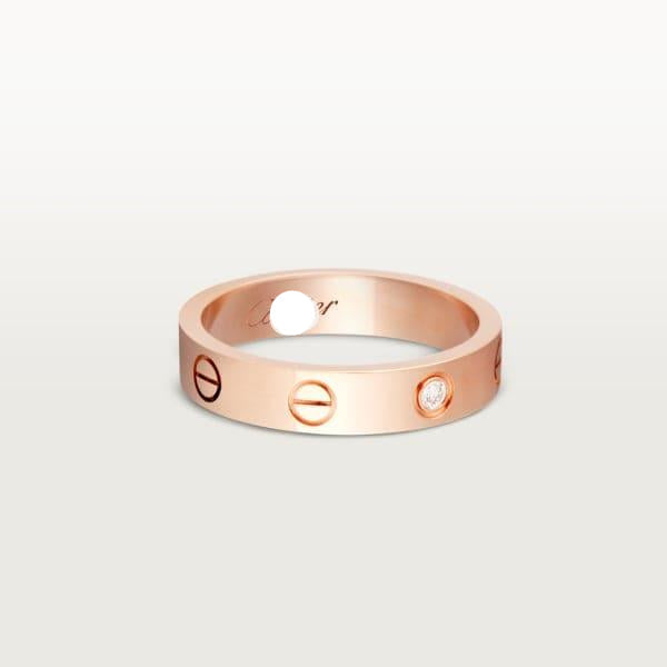 Cartier Love Wedding One Diamond Ring